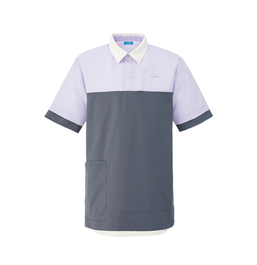 KZN263レイヤードポロシャツ